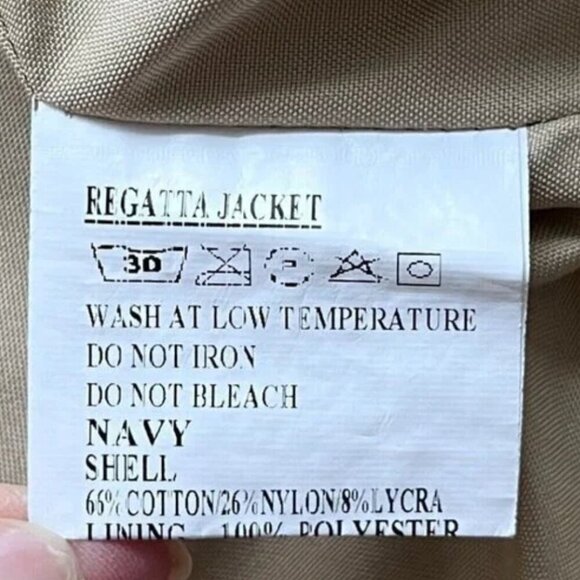 Equine Couture Regatta Jacket Size XL Navy Equestrian Full Zip Stretch Riding - Picture 3 of 6